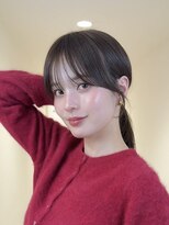 アイトーキョーエス 渋谷(AI TOKYO S)&nbsp;ピンクベージュ/アンブレラカラー/クールショート/前髪/渋谷