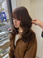 フォルテ 表参道店(FORTE) ブリーチなしダブルカラー/ヘーゼルベージュ/髪質改善