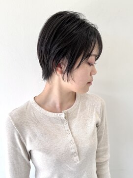 フォーク FOLK 【FOLK】カットだけでも透明感☆似合わせハンサムショート♪