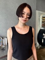 イトシテ ハンサムショートボブ×ボルドーカラー 【鎌田 隆雅】