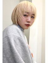 JIG ミルクベージュ×マッシュボブ