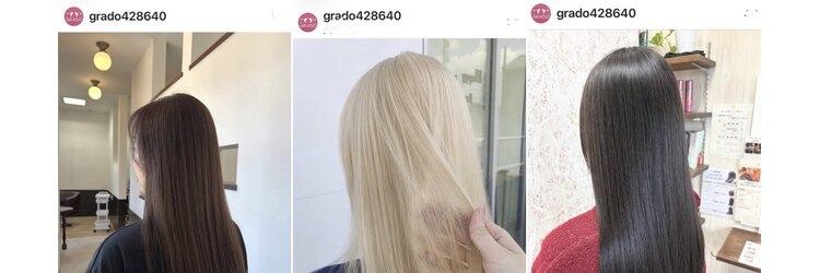 美容室グラード(GRADO)のサロンヘッダー