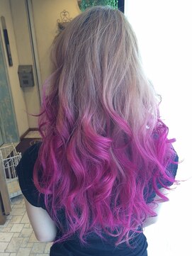 ジョイン ラックスビー 京都店(JOYN LUXBE) ピンクグラデーション by Joy