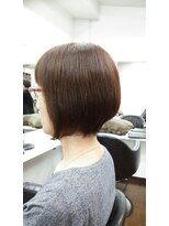 ヘアーアンドスパ ベアーズ 2 前下がりボブ 軽め