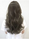 外国人ロング×ブロンズグレージュ【Ellen新宿】