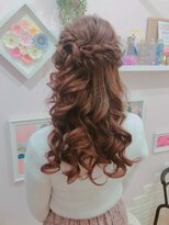 ヘアセットサロン アッシュ 神戸三宮(Ash)&nbsp;☆大人かわいいハーフアップ☆