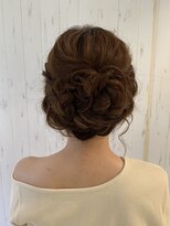 アイビス(AIBIZ) 編み込みアップ