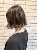 艷感たっぷり*Aラインボブ(北千住/メルティカラー/ショートヘア)