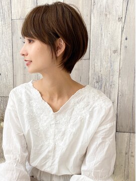 スプレンド センター南(SPLENDO hair nail supply&co.) キュートな印象の丸みショート＊センター南