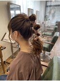 ◎ポニーテールアレンジ紐ヘアアレンジセット河内長野×千代田