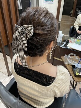 モードケイズ 阿倍野店(MODE K’s) ゆるふわまとめ髪