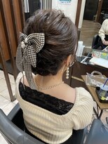 モードケイズ 阿倍野店(MODE K’s) ゆるふわまとめ髪