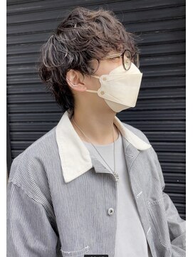 ハグ 横浜(HUG) 波巻きツイストスパイラルパーマ