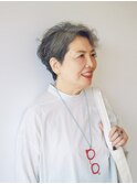 【えがお美容室】50代60代に人気☆似合わせウェーブボブ