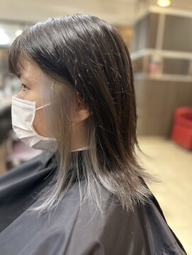 アロ 調布店(ARO) インナーカラー・イヤリングカラー・ダブルカラー・ケアブリーチ