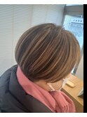 マッシュショート×ハイライト