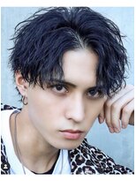 オーシャントーキョー 渋谷神南(OCEAN TOKYO) ツーブロック束感ツイストスパイラルセンターパート