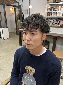 カノア(kanah) 波巻きパーマ波巻きスパイラルパーマシャドウパーマ