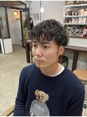 波巻きパーマ波巻きスパイラルパーマシャドウパーマ