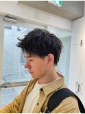 【翁長孝輔】ワイルドメンズアップバング/ツーブロック刈り上げ