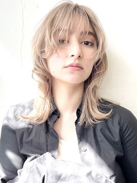 ココ 原宿(KOKO) 小顔レイヤーカットオリーブグレーココアベージュミルクティー