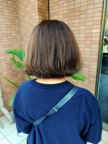 エイチ エアー ダヴ H air DAV調布北口&nbsp;白髪ぼかしハイライトメッシュボブ