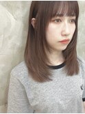 20代 30代 内巻きレイヤー