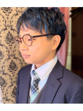 アンシュシュホワッツアップ(Anchouchou WHAT’S UP!?) ブルーメッシュスタイル