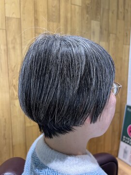 チアー ヘアリラクゼーション(cheer HAIRRELAXATION) グレイヘア＋ショートボブ