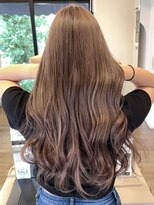 ヘアーアイスカルテット(HAIR ICI QUARTET)&nbsp;大人美人ショコラアッシュヘルシースタイルふんわりカール小顔