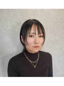 ザベース(the base) ショート　顔回りレイヤー