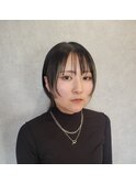 ショート 顔回りレイヤー