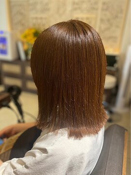 ヘアリゾート粋 ティガ 池袋店(tiga) 透明感カラー/艶髪ミディアム/切りっぱなしボブ