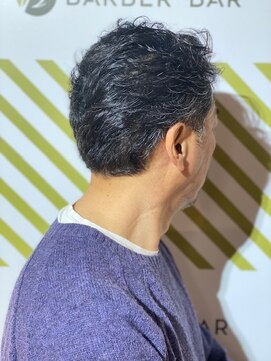 バーバーバー 四谷(BARBER-BAR) 爽やかフェザーパーマスタイル