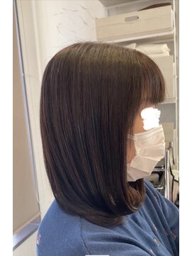 ハーティーモトヤワタ(hearty MOTOYAWATA) まとめてもおろしても扱いやすいワンカールヘア