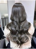 韓国風レイヤーカット顔まわりくびれオルチャン堀江