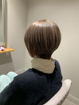 ぷう 40代50代60代◎グラデーションボブ袋町/白髪染め/カット