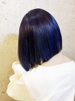ブロッサム 池袋店(Blossom) ダブルカラー/ブルーブラック/ブルーバイオレット/髪質改善/ボブ