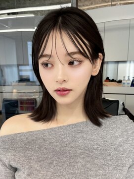 アビーファイブ(ABBEY 5) 大人ボブ銀座レイヤーカット有楽町ミディアムボブベージュ