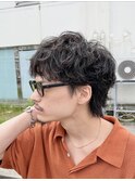 シャドウパーマルーズパーマ無造作パーマ新潟万代