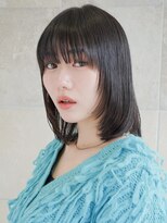 ニューヨークニューヨークマザーズ(NYNY Mothers)&nbsp;黒髪ウルフカット/ワイドバング/艶ストレート/ボブ