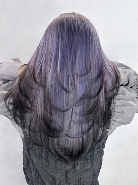 アルバム 渋谷パルコ(ALBUM) ロング顔周りレイヤーウルフレイヤー美髪韓国ヘア_ba551702