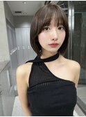 トレンド韓国ボブくびれボブレイヤーボブタッセルボブ表参道渋谷