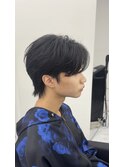 毛流れパーマ