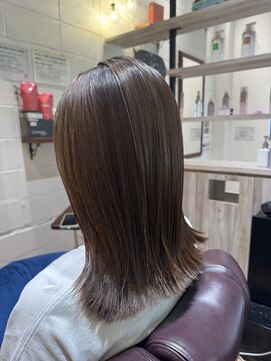 チアー ヘアリラクゼーション(cheer HAIRRELAXATION) グラデーションカーキカラー