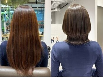 ミンクスオーバー(MINX OVER)の写真/ダメージヘアにお悩みの方必見☆MINX OVERで、洗練された技術と高級感あふれるサービスを体験しませんか！