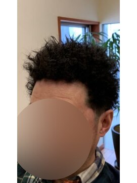 二番街 ハードツイストパーマ