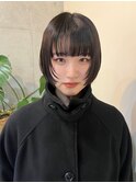 韓国ボブ/フェイスレイヤーカット/ミニボブ