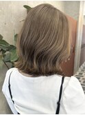 栄くびれ巻き透明感小顔ミディアムヘア
