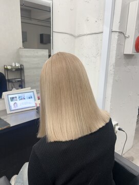 プライズ 所沢プロぺ通り店(prize) ホワイトベージュ ブリーチ2回～ 所沢